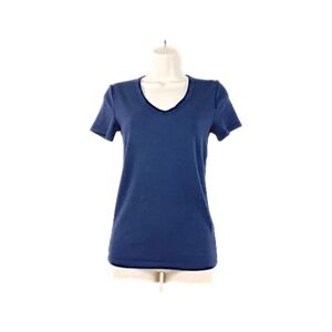 GAP Modern T Navy Blue Short Sleeve V-Neck Tee – Size M